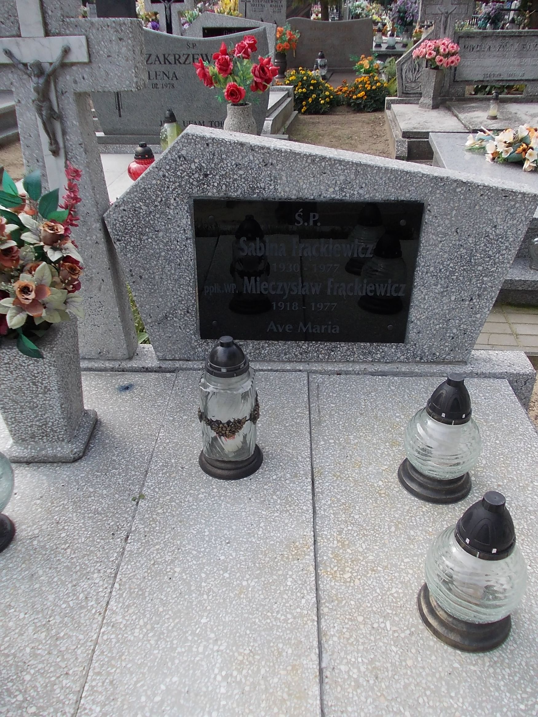 Grób Barbara Myszkiewicz
