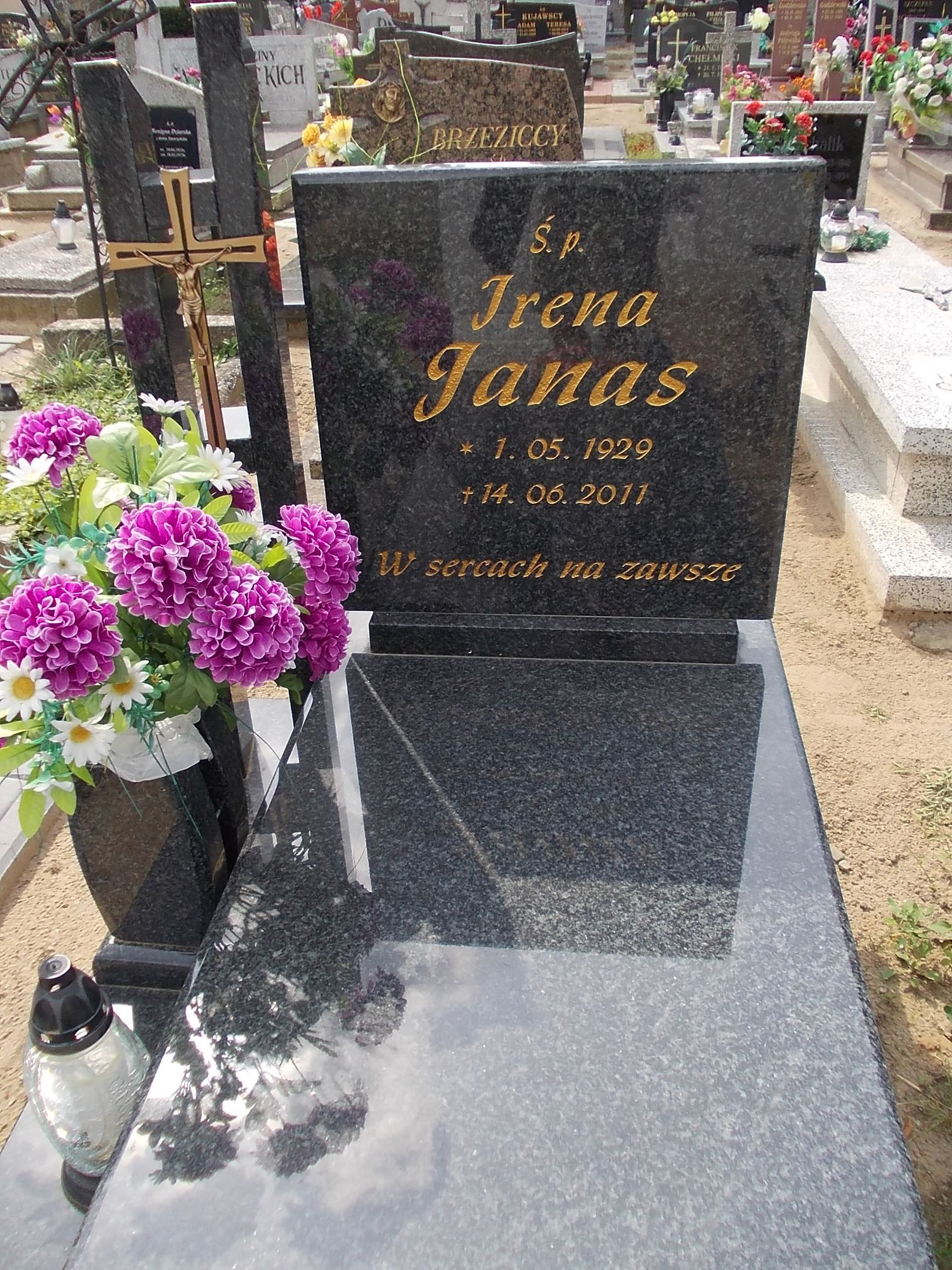 Dorota Janas 1969 Gniezno Fara - Grobonet - Wyszukiwarka osób pochowanych