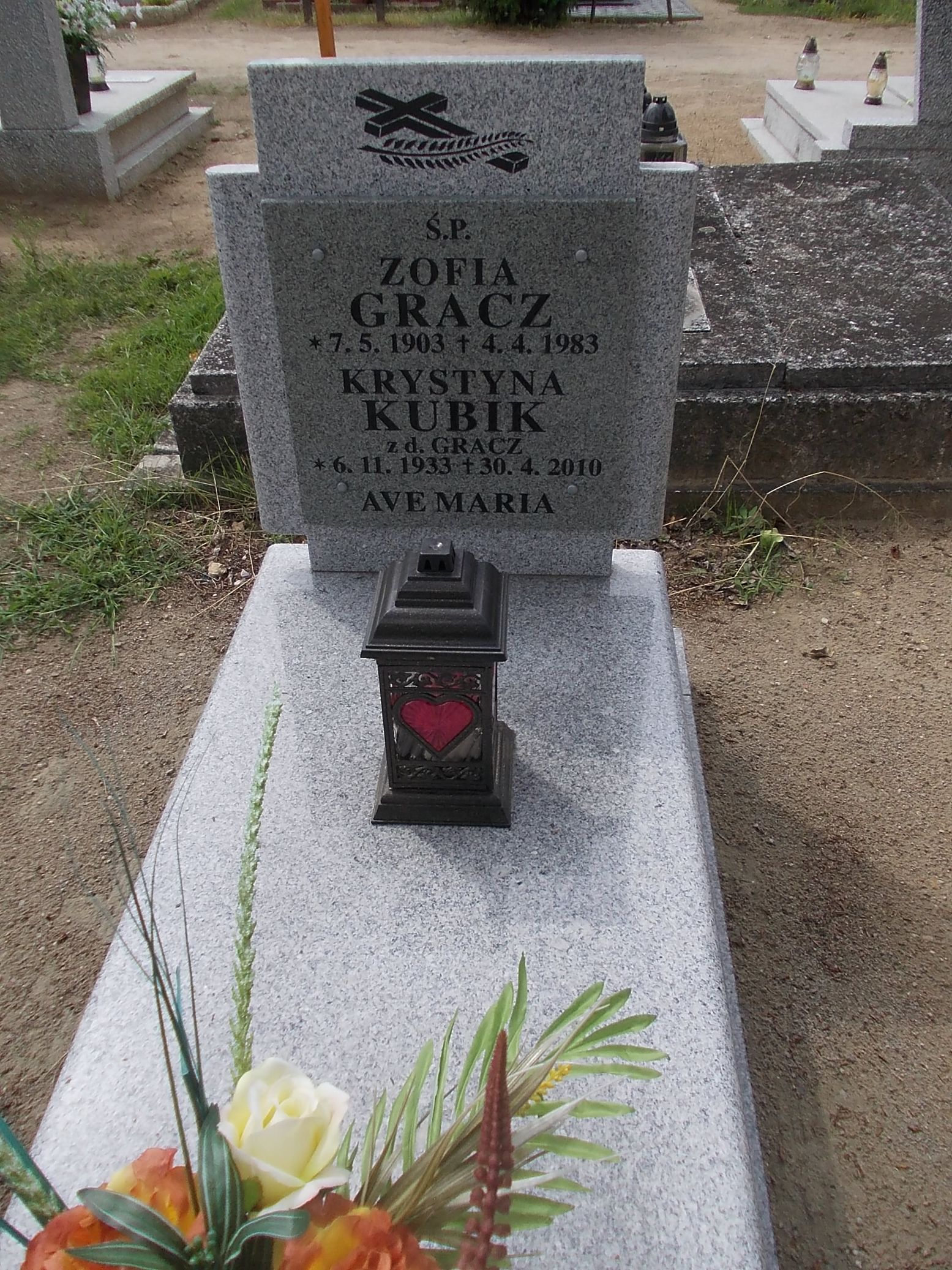 Grób Zofia Gracz