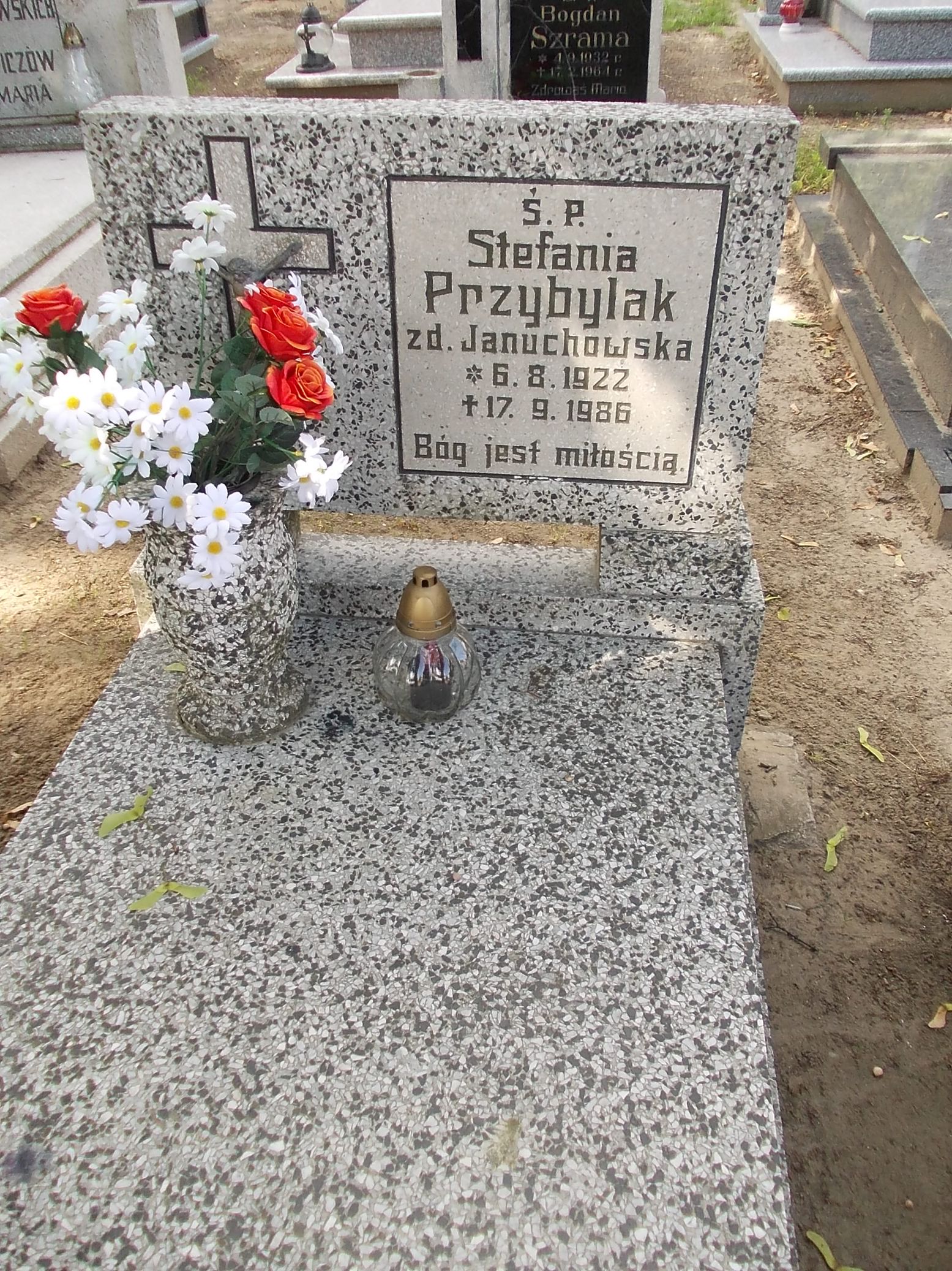 Grób Stefania Przybylak