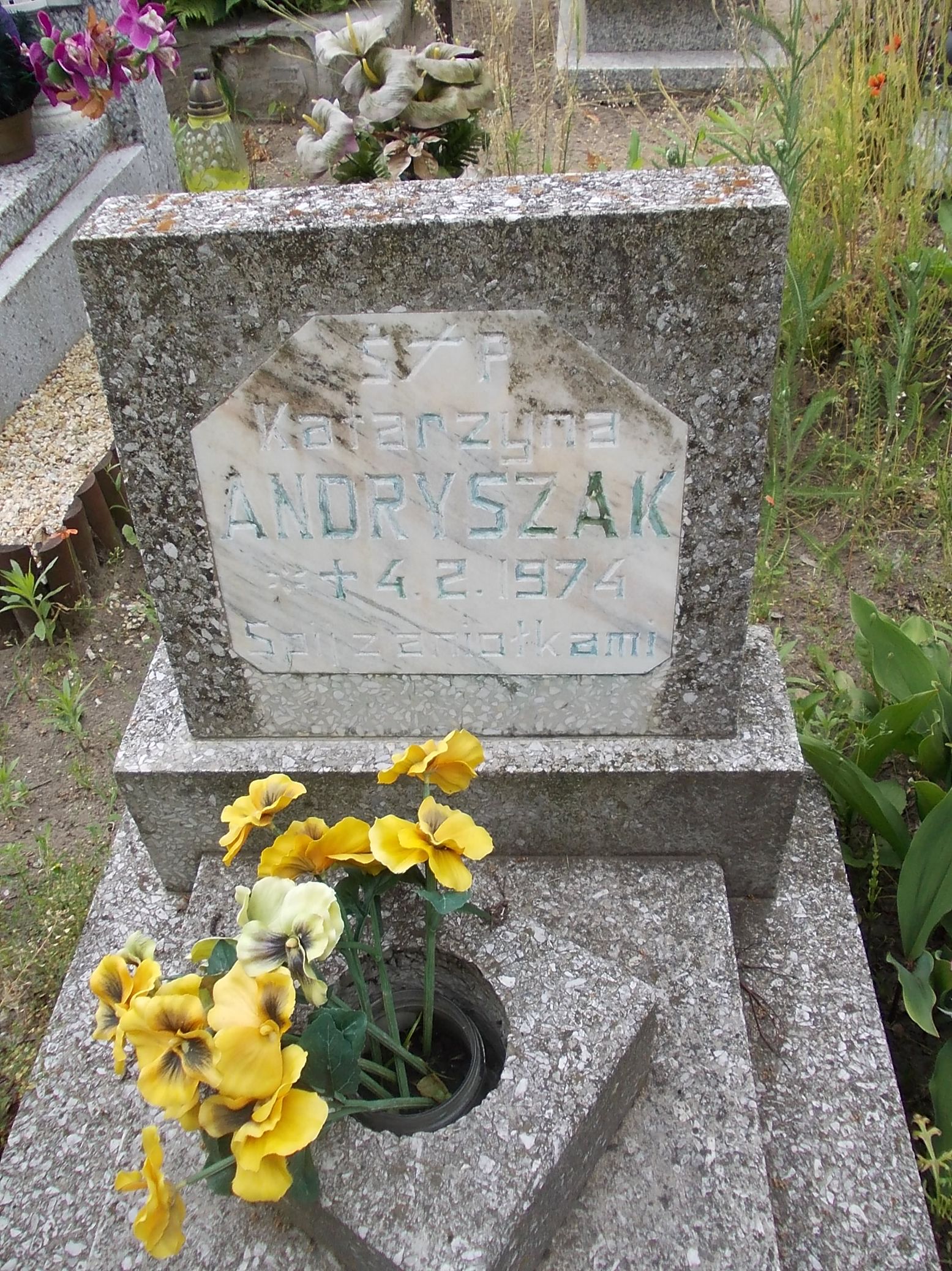 Grób Katarzyna Andryszak