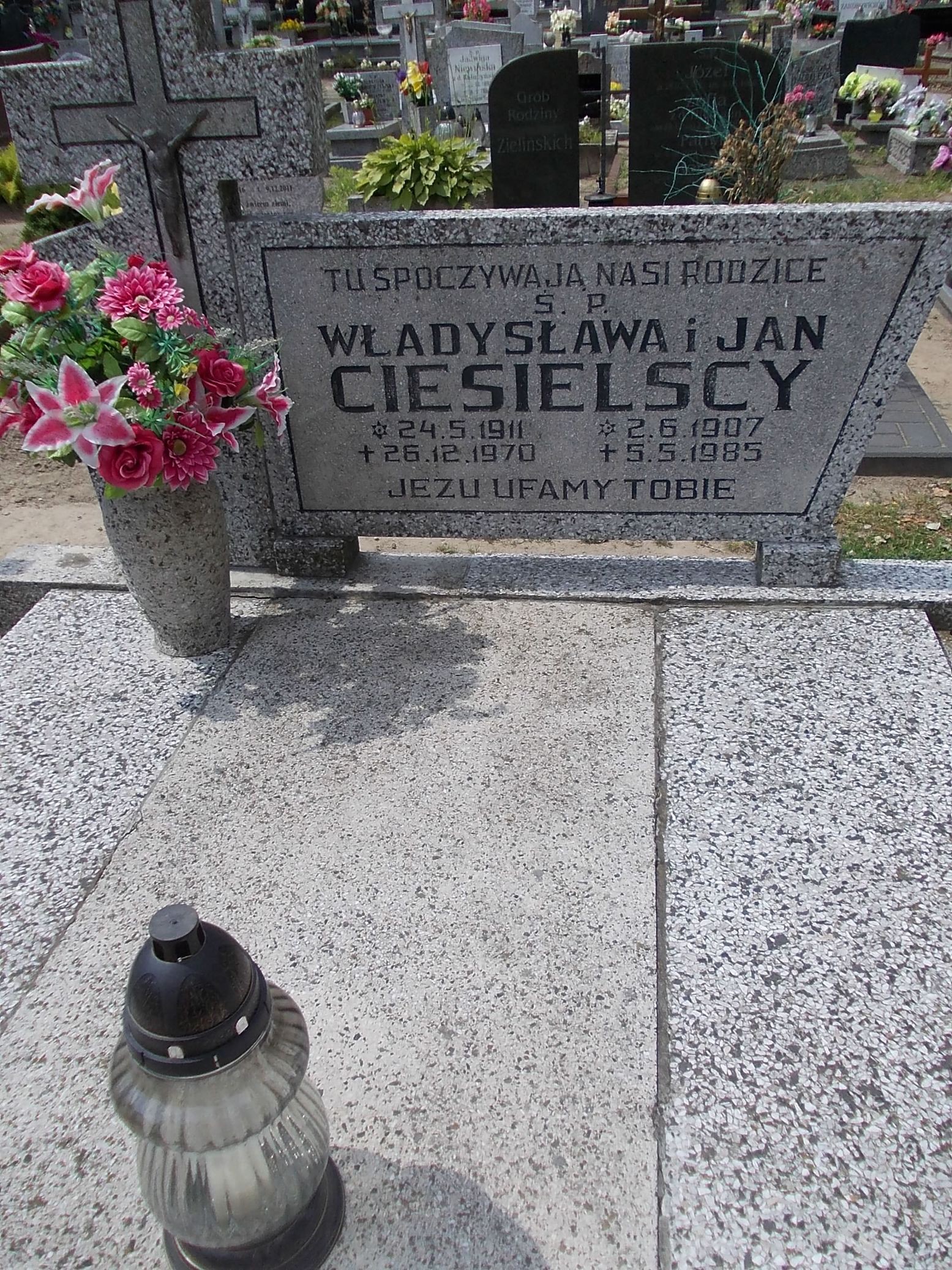 Jan Ciesielski 1907 Gniezno Fara - Grobonet - Wyszukiwarka osób pochowanych