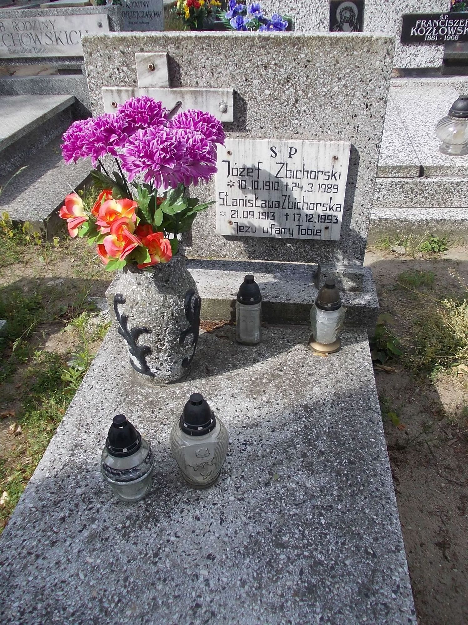 Grób Stanisława Zbichorska
