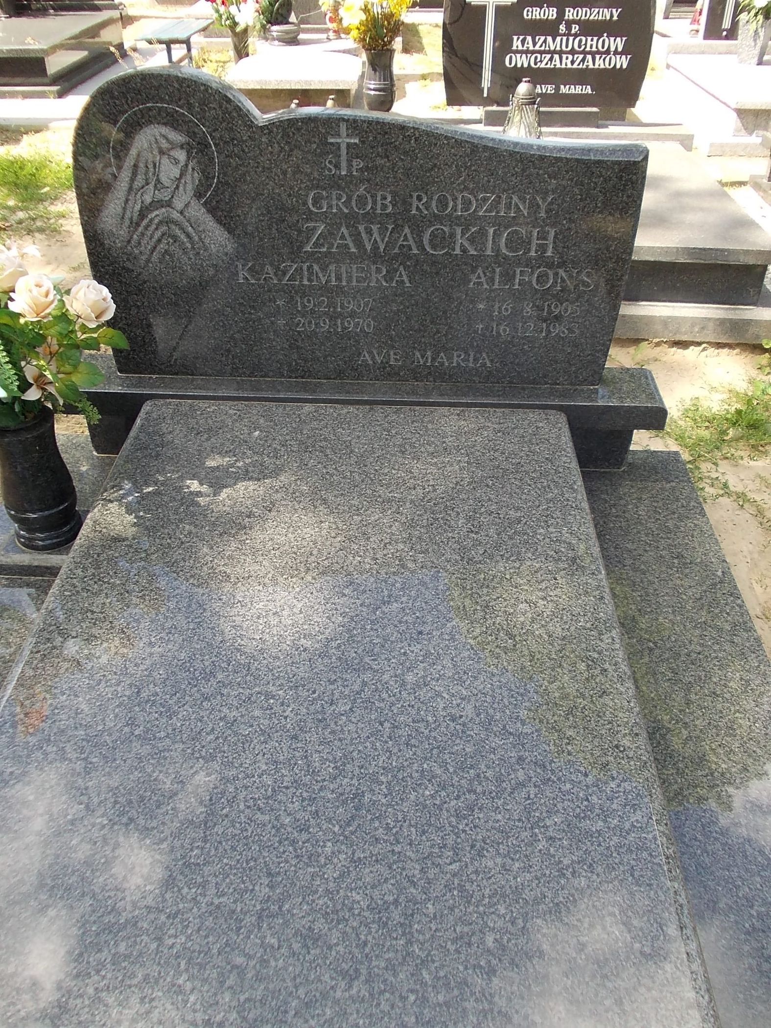 Alfons Zawacki 1905 Gniezno Fara - Grobonet - Wyszukiwarka osób pochowanych