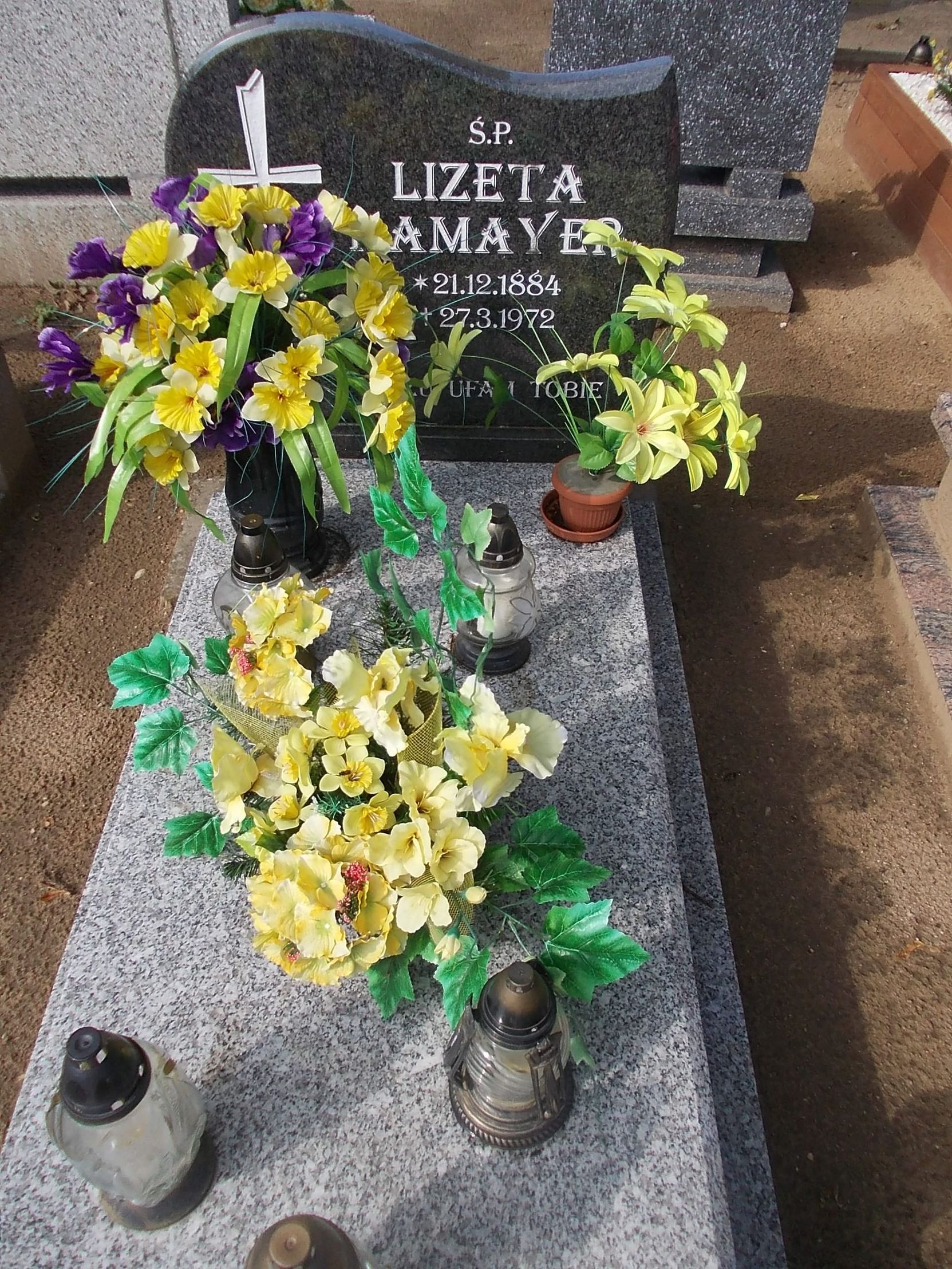 Lizeta Kamayer 1884 Gniezno Fara - Grobonet - Wyszukiwarka osób pochowanych