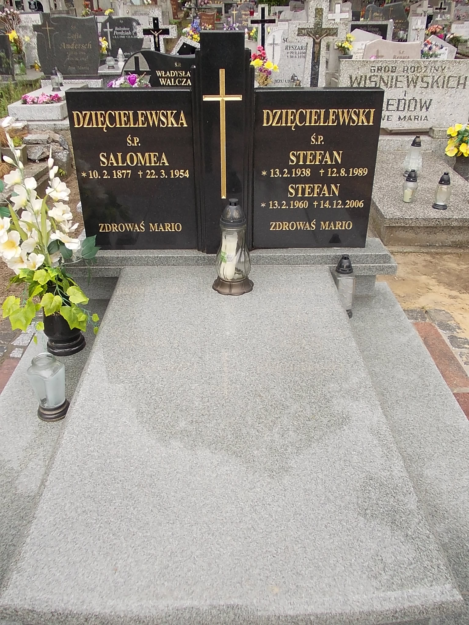 Grób Salomea Dzięcielewska