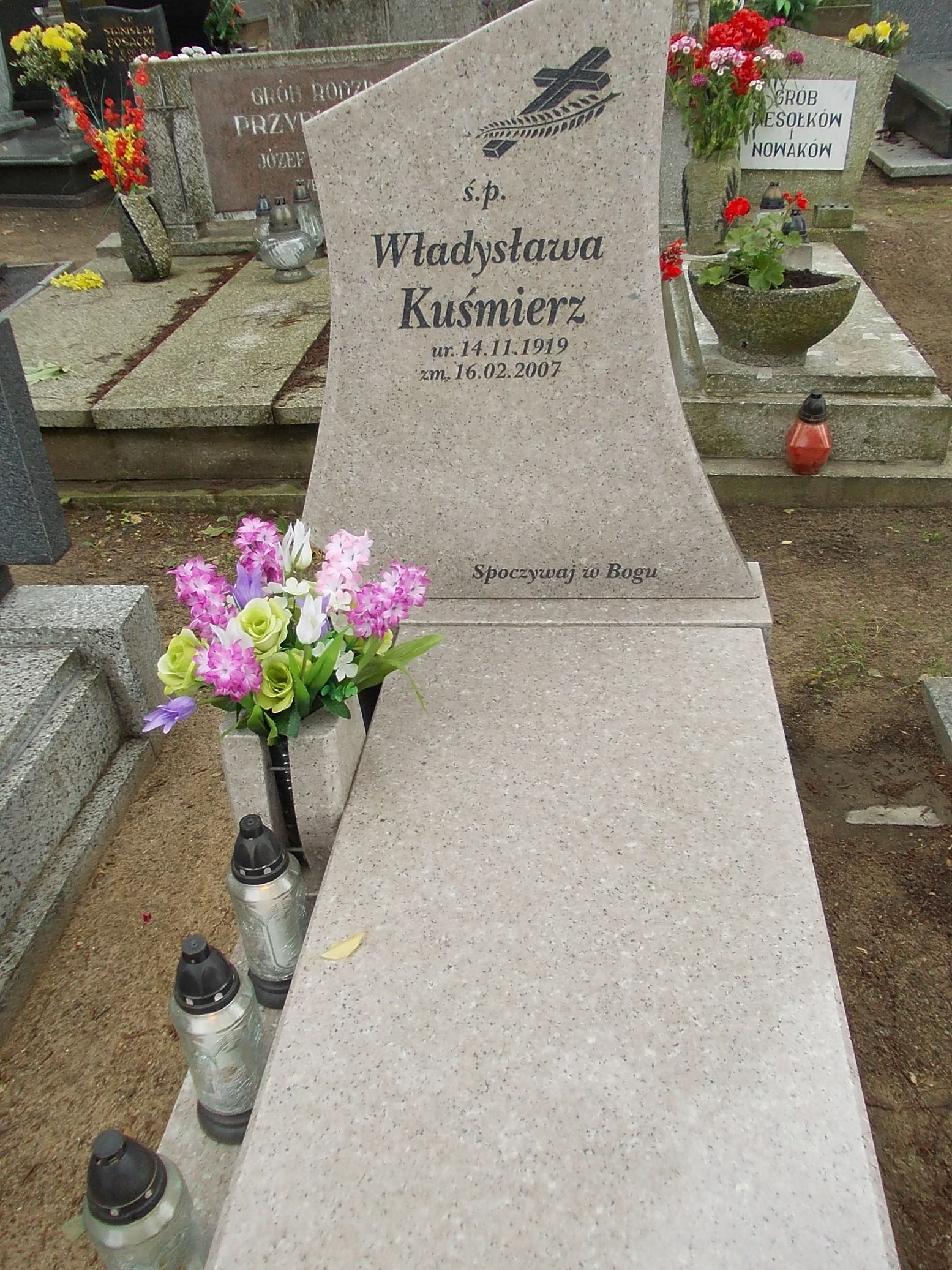 Władysława Kuśmierz 1919 Gniezno Fara - Grobonet - Wyszukiwarka osób pochowanych