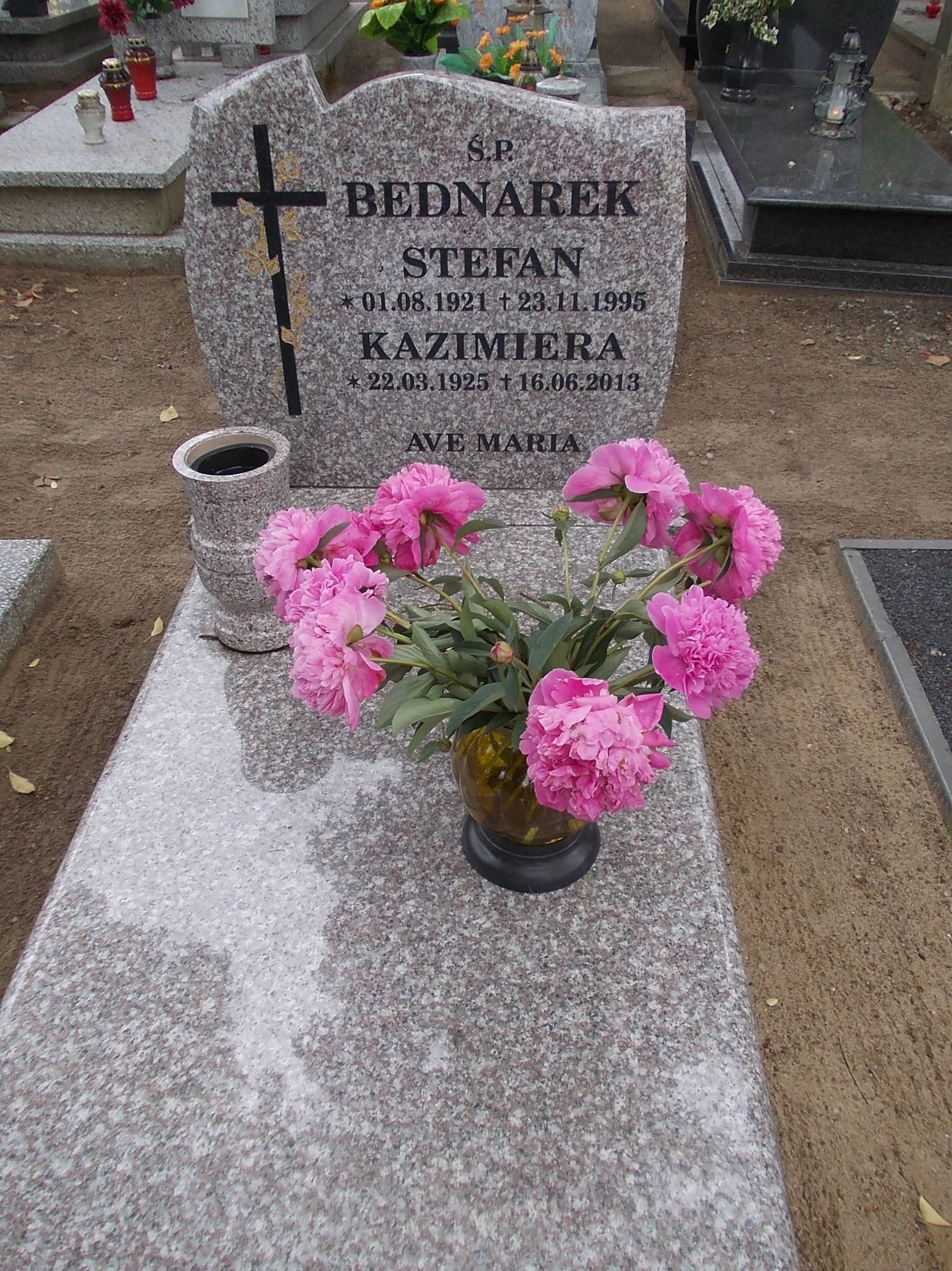 Grób Kazimiera Bednarek