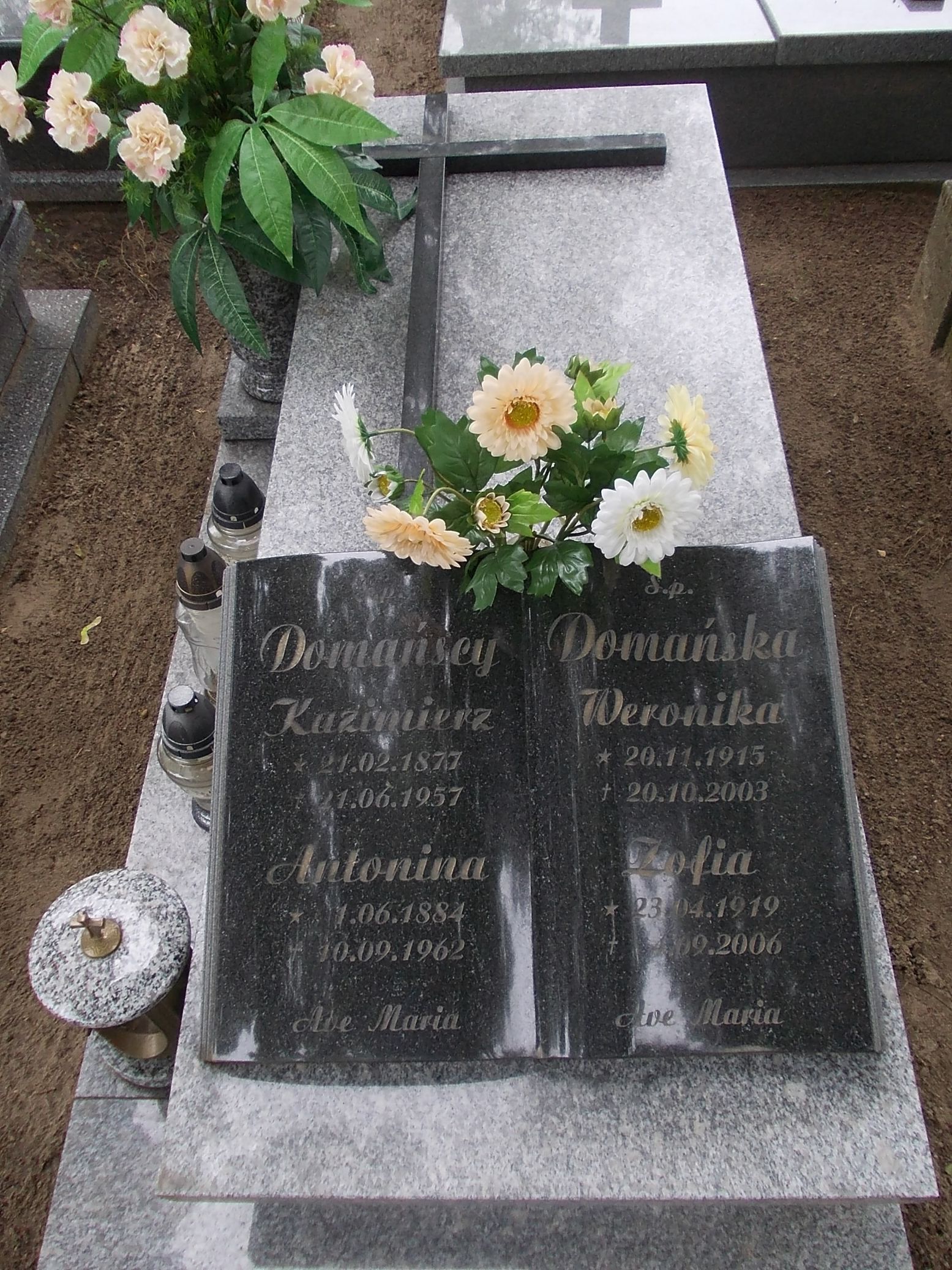 Zofia Domańska 1919 Gniezno Fara - Grobonet - Wyszukiwarka osób pochowanych