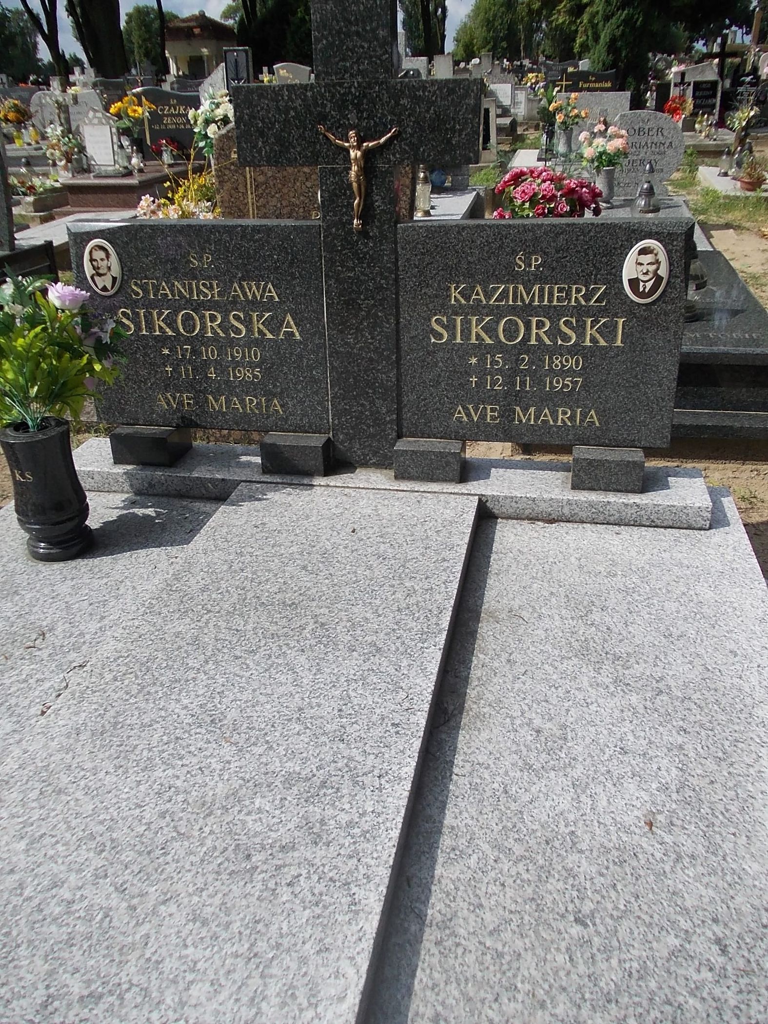 Kazimierz Sikorski 1890 Gniezno Fara - Grobonet - Wyszukiwarka osób pochowanych