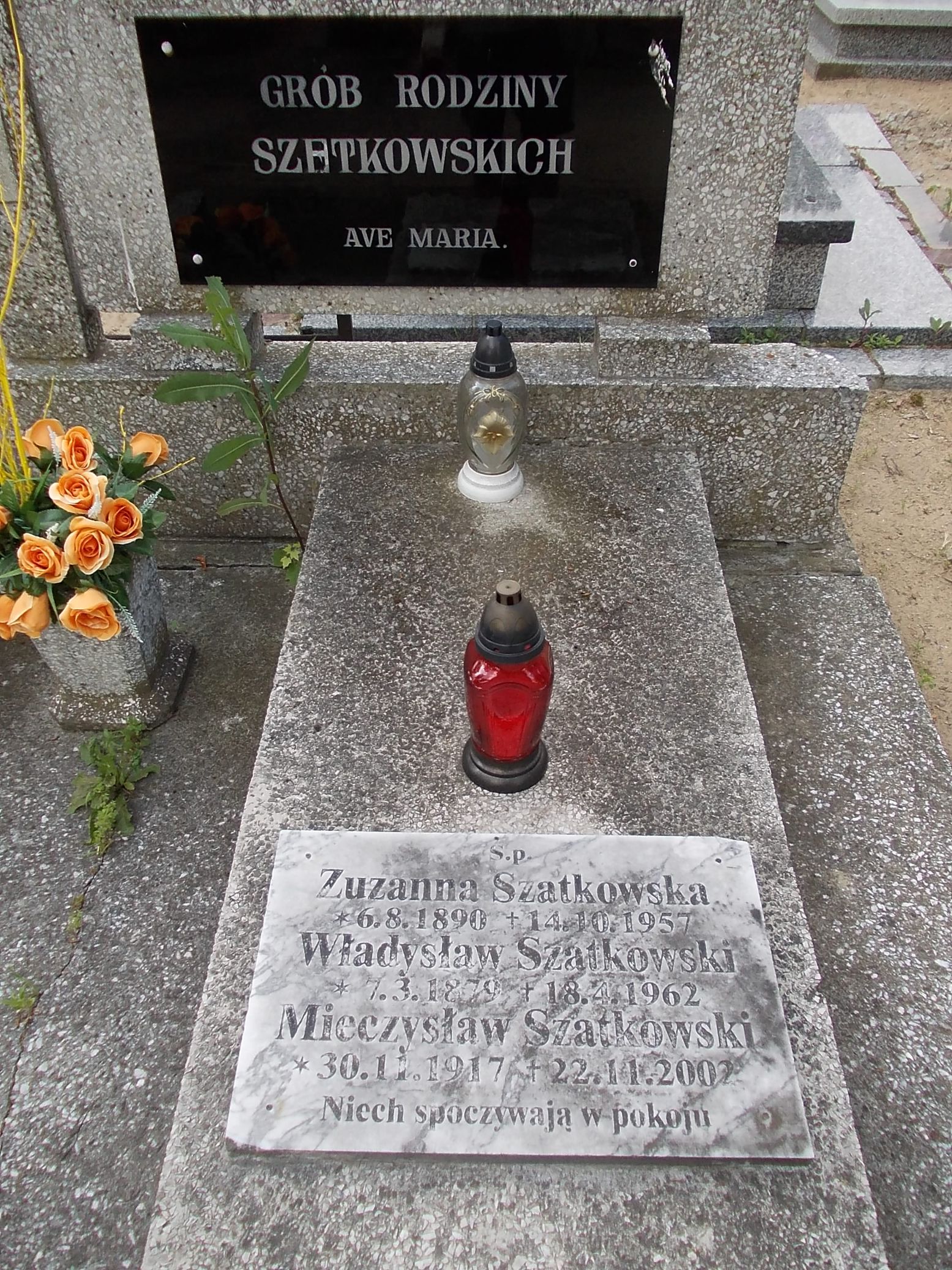 Grób Zuzanna Szatkowska