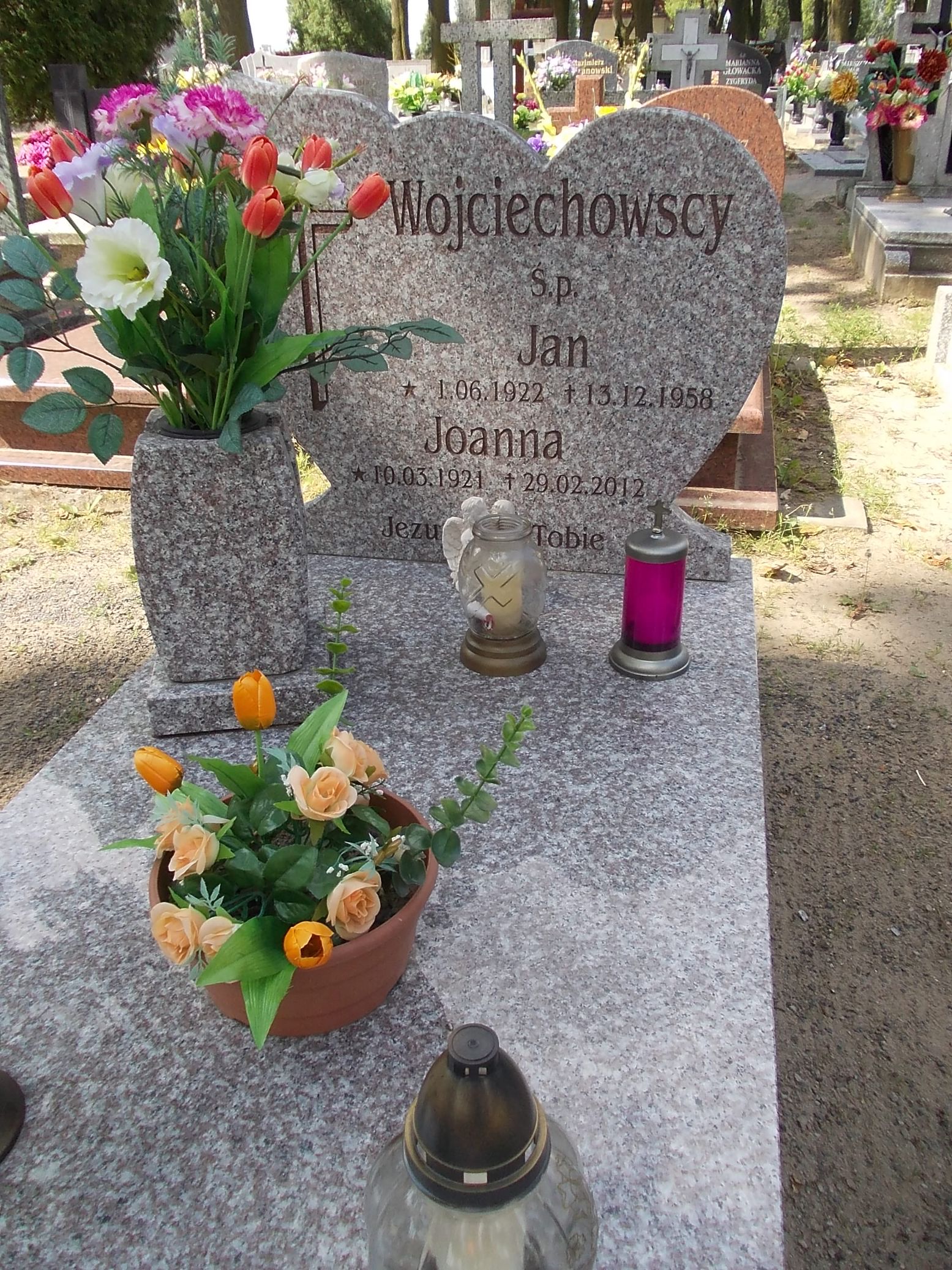 Joanna Wojciechowska 1921 Gniezno Fara - Grobonet - Wyszukiwarka osób pochowanych