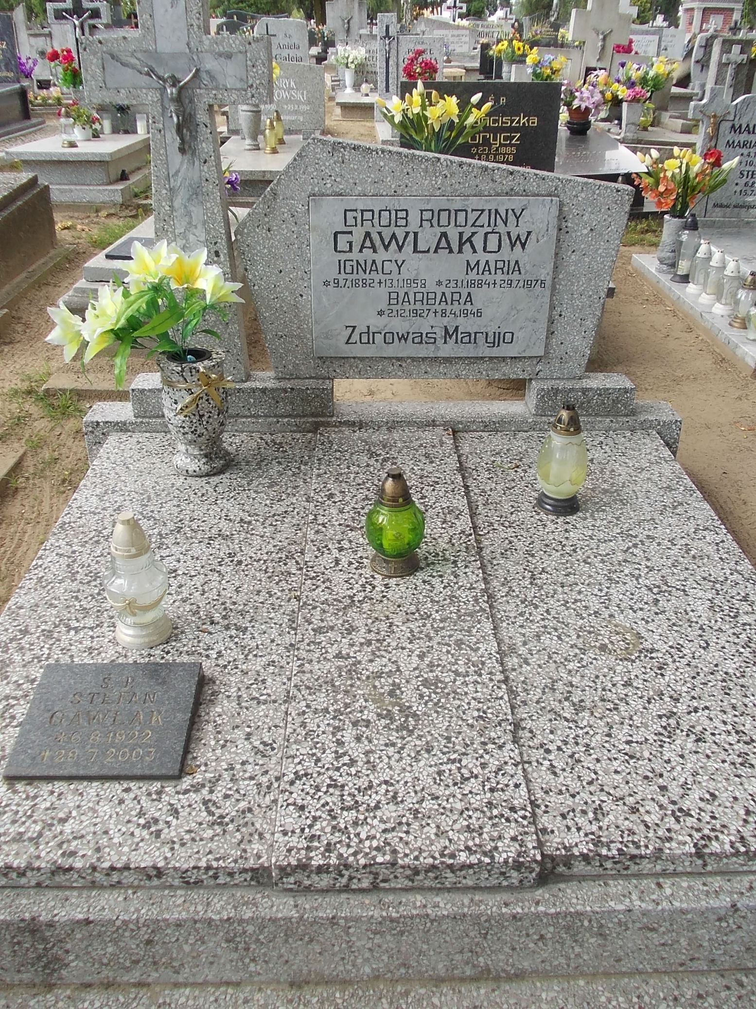 Grób Stefan Gawlak