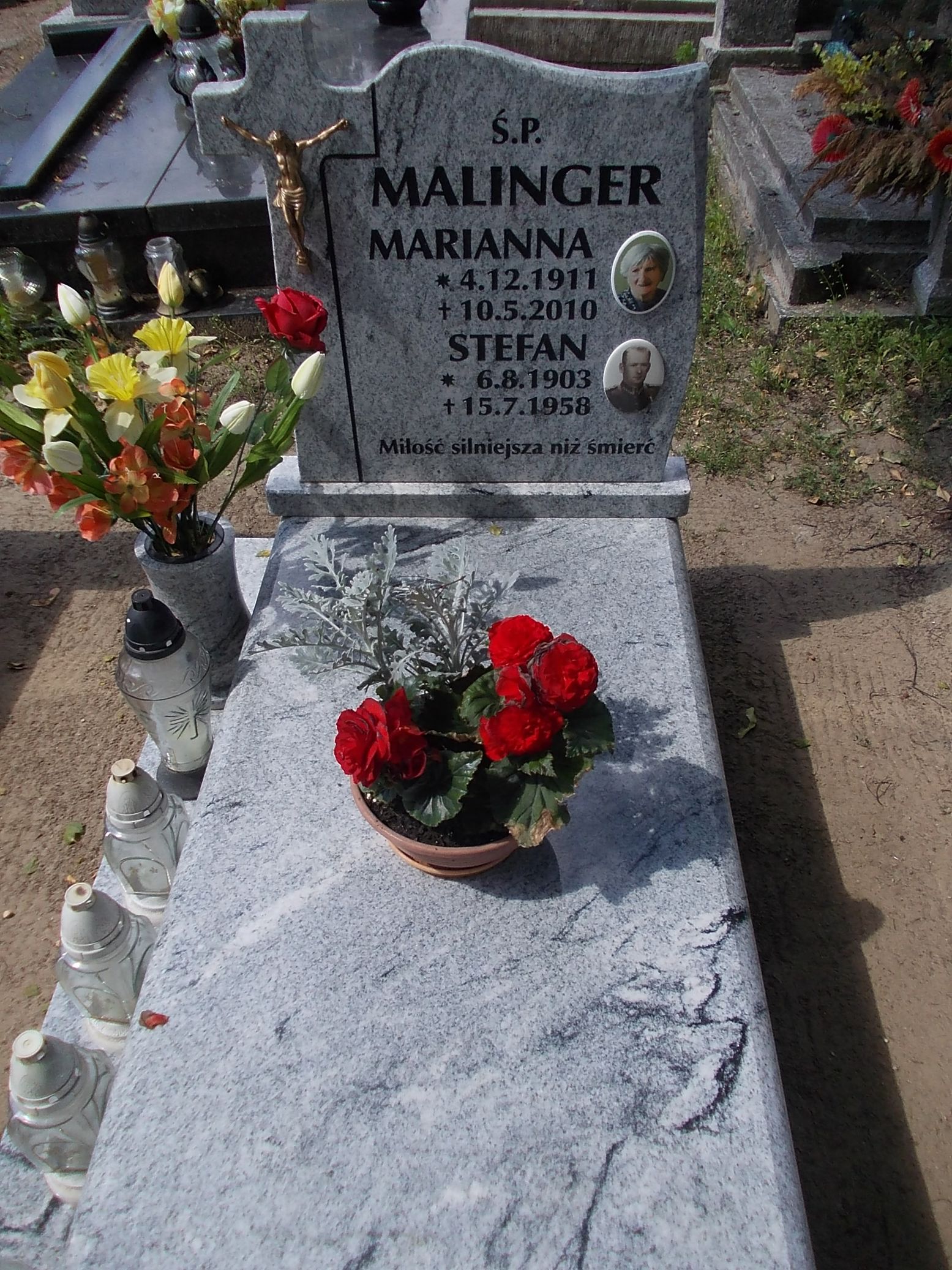 Grób Stefan Malinger