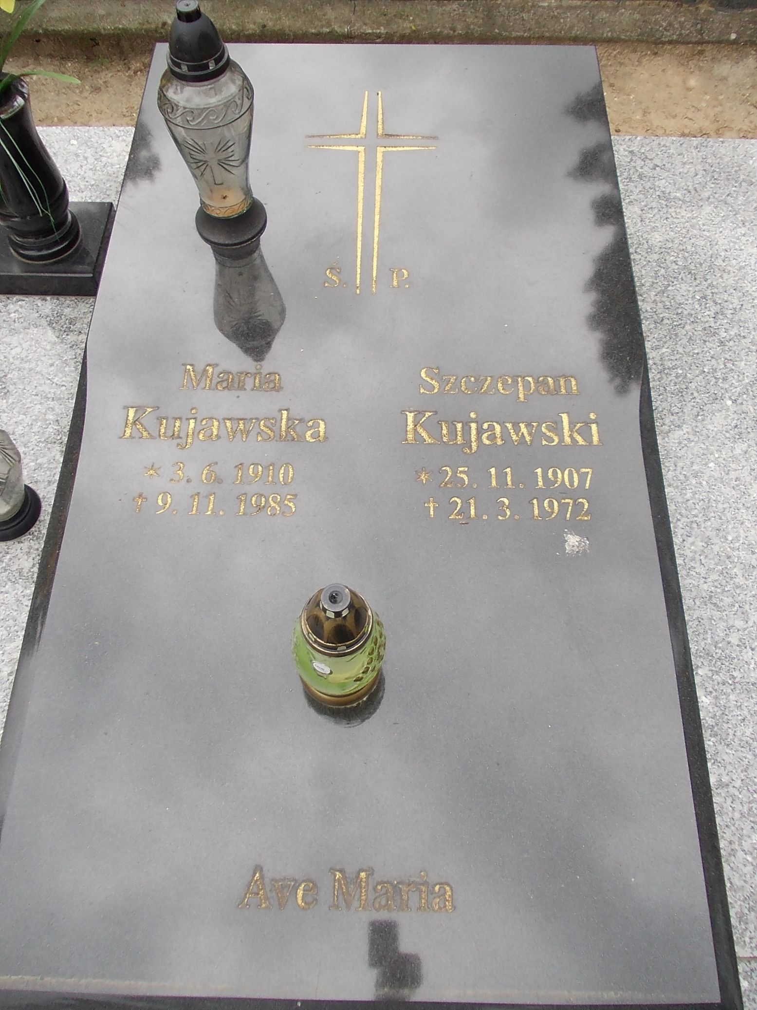 Maria Kujawska 1910 Gniezno Fara - Grobonet - Wyszukiwarka osób pochowanych