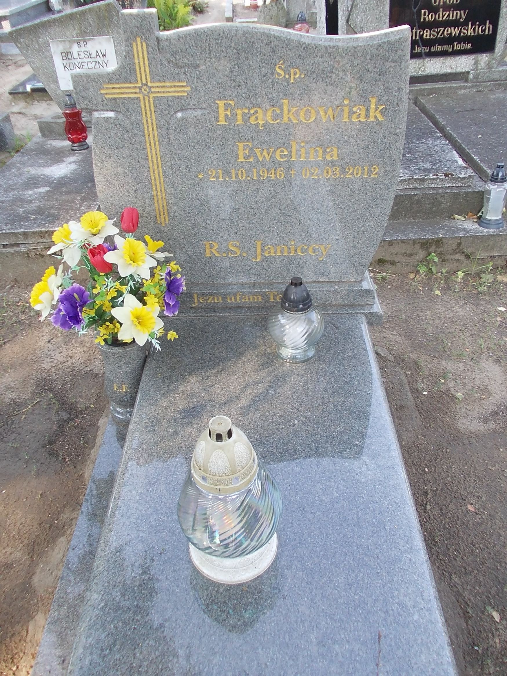 Ewelina Frąckowiak 1946 Gniezno Fara - Grobonet - Wyszukiwarka osób pochowanych