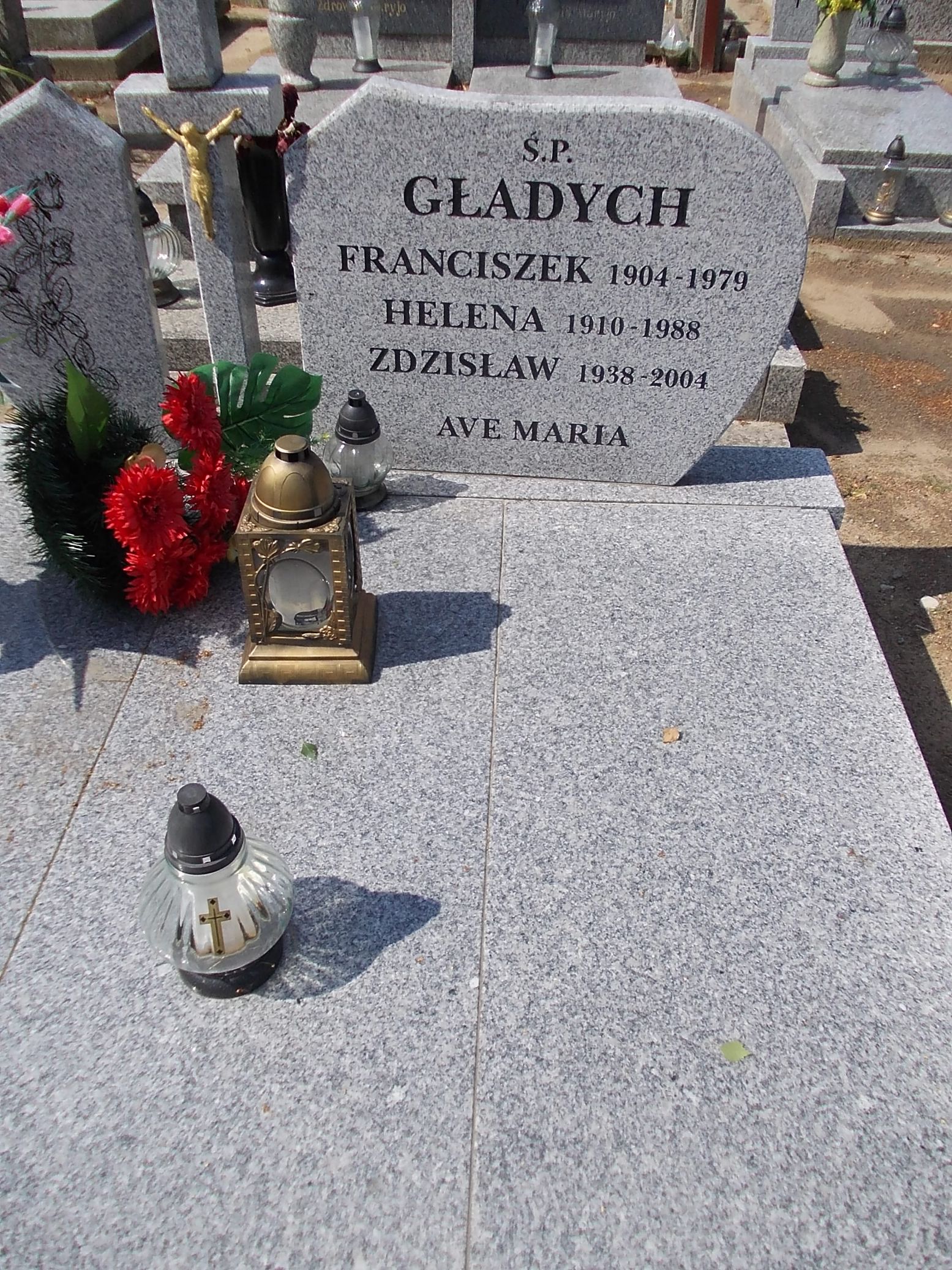 Grób Zdzisław Głady