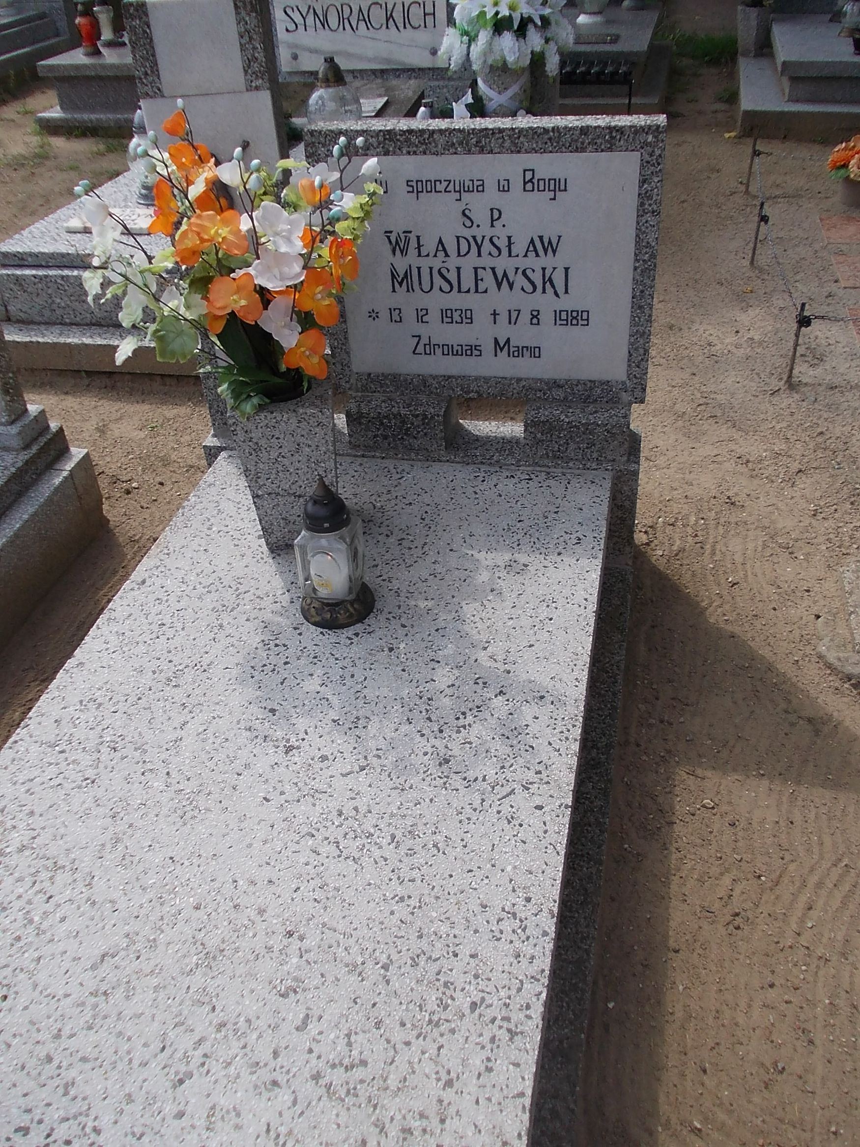 Grób Mieczysława Muślewska