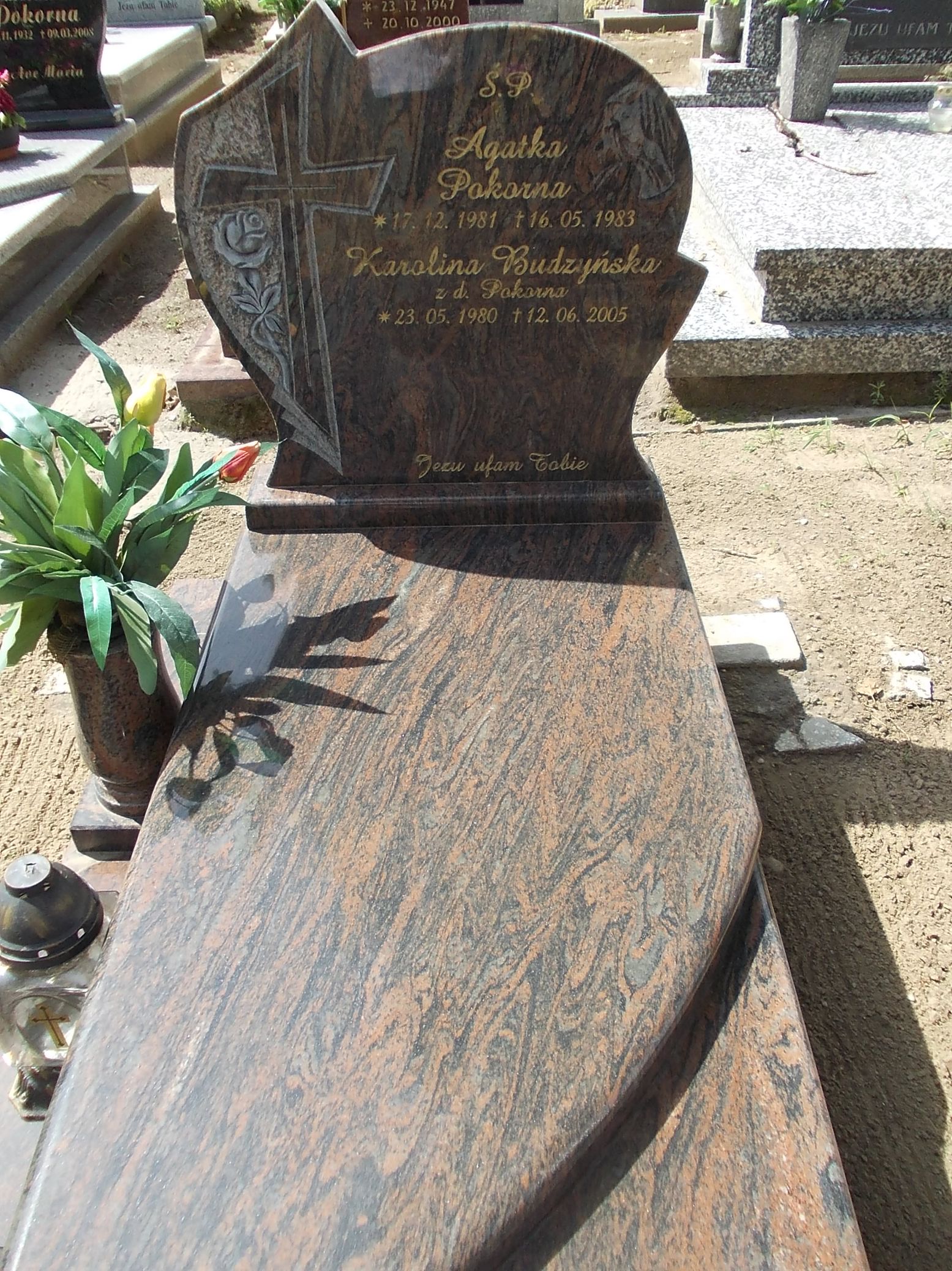 Grób Agata Pokorna