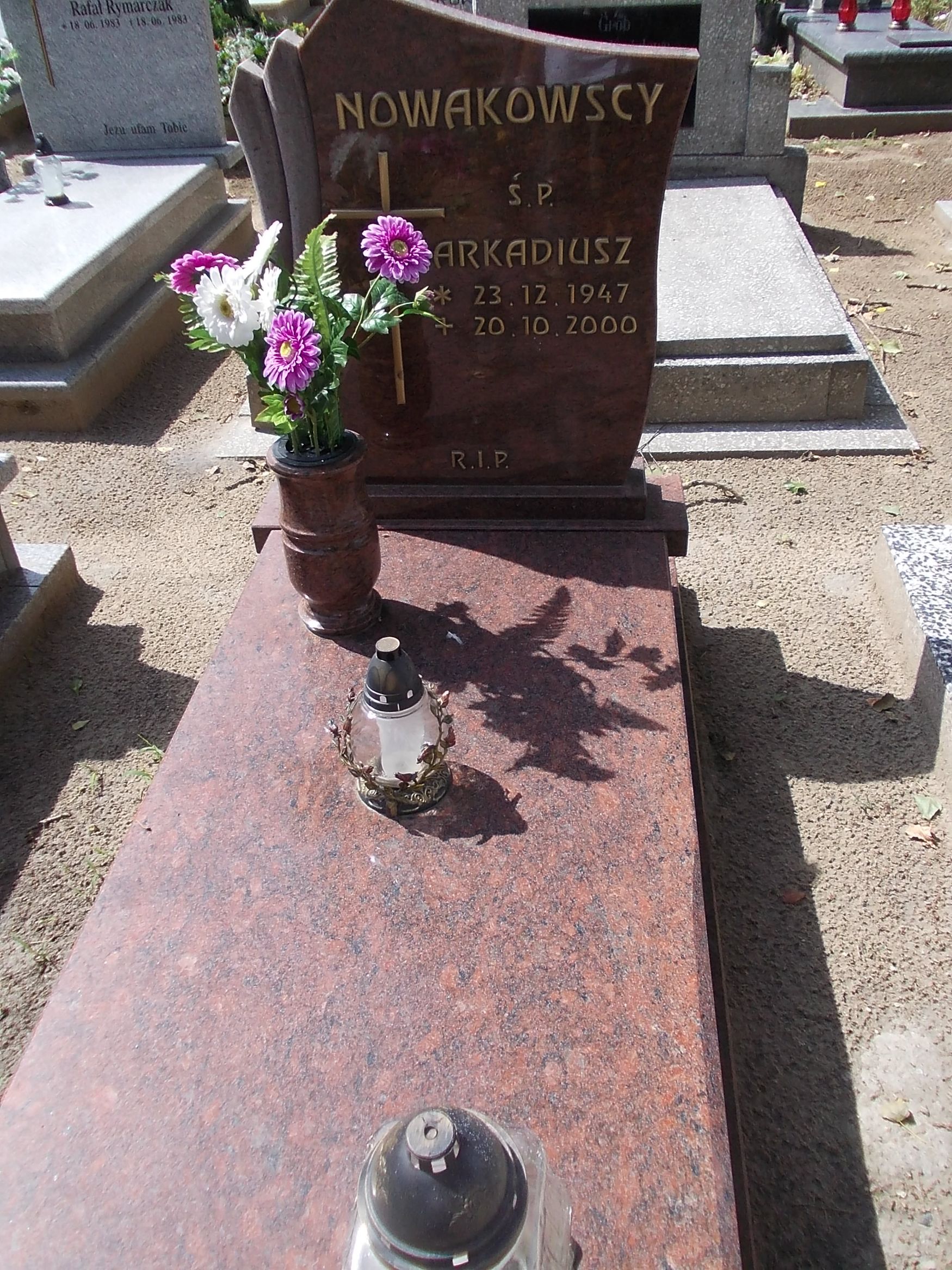 Arkadiusz Nowakowski 1947 Gniezno Fara - Grobonet - Wyszukiwarka osób pochowanych