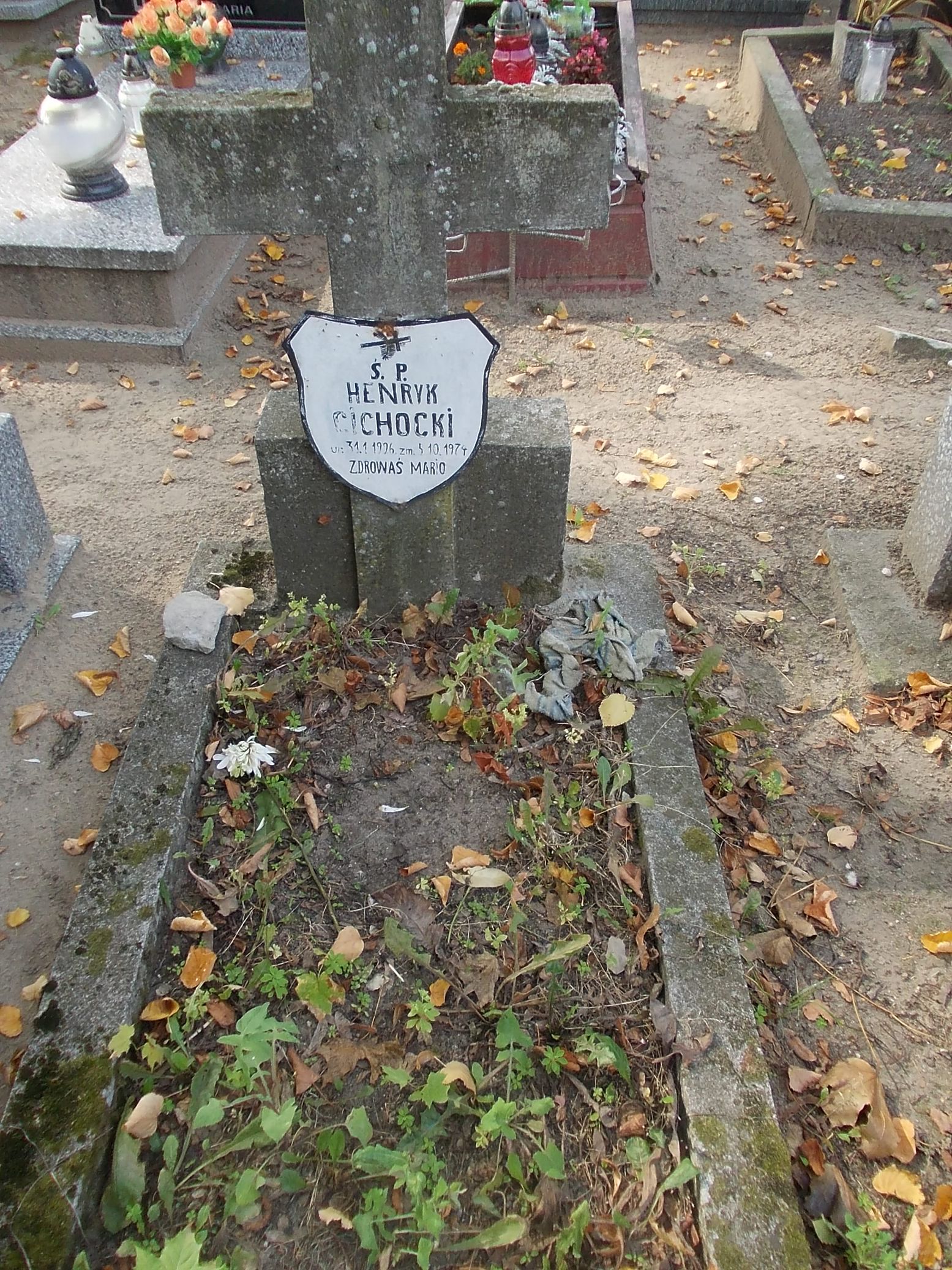 Henryk Cichocki 1926 Gniezno Fara - Grobonet - Wyszukiwarka osób pochowanych